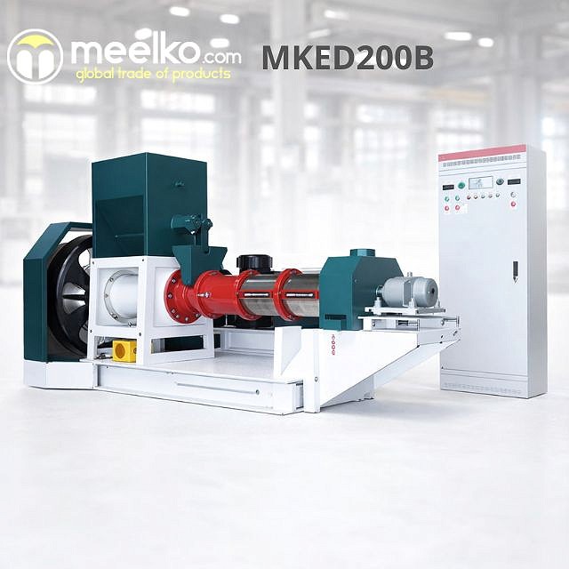 Imagen del producto Extrusora de Alimento para Perros MKED200B, 1800-2000 kg/h - Meelko