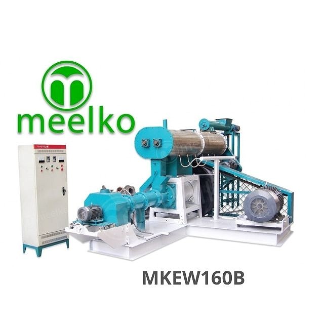 Imagen del producto Extrusora de Pellets Flotantes MKEW160B, 1700-2000 kg/h - Meelko